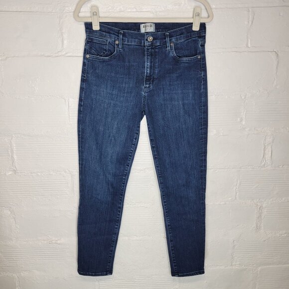 Agolde Women's Size 30 Jeans Sophie High Rise Skinny Crop - Picture 1 of 5